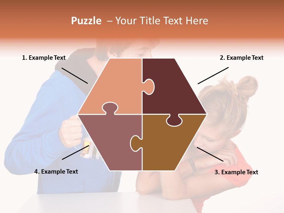 A Man And A Woman Are Screaming At Each Other PowerPoint Template