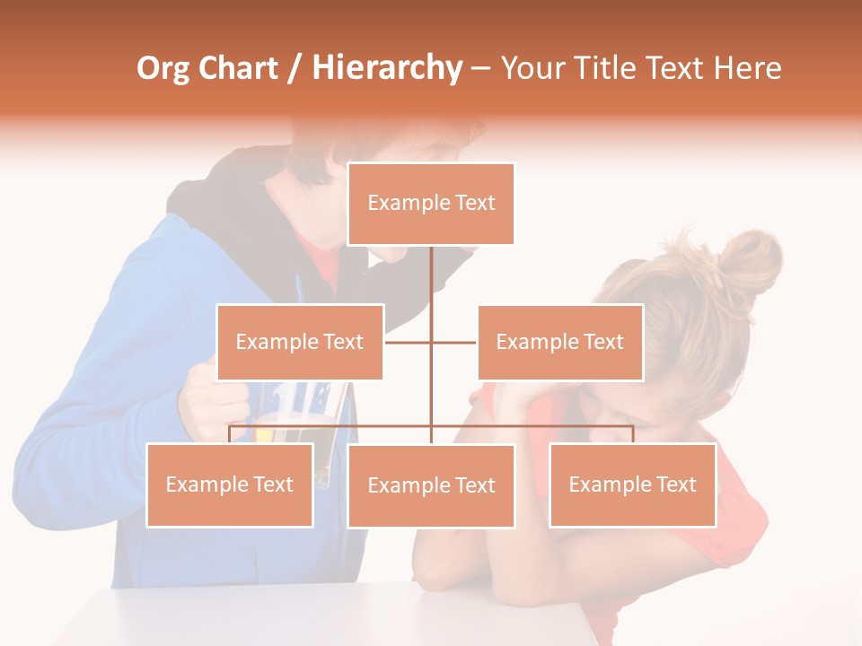 A Man And A Woman Are Screaming At Each Other PowerPoint Template