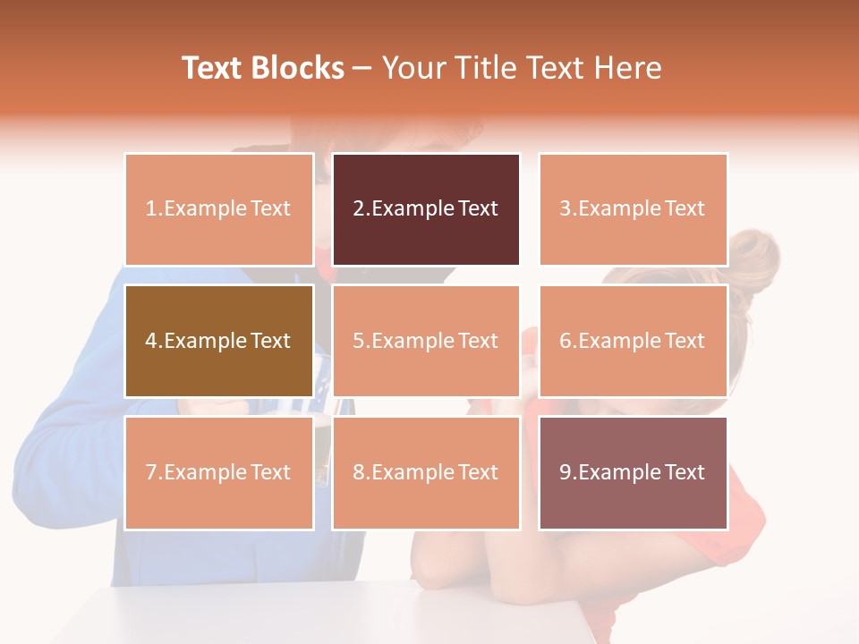 A Man And A Woman Are Screaming At Each Other PowerPoint Template