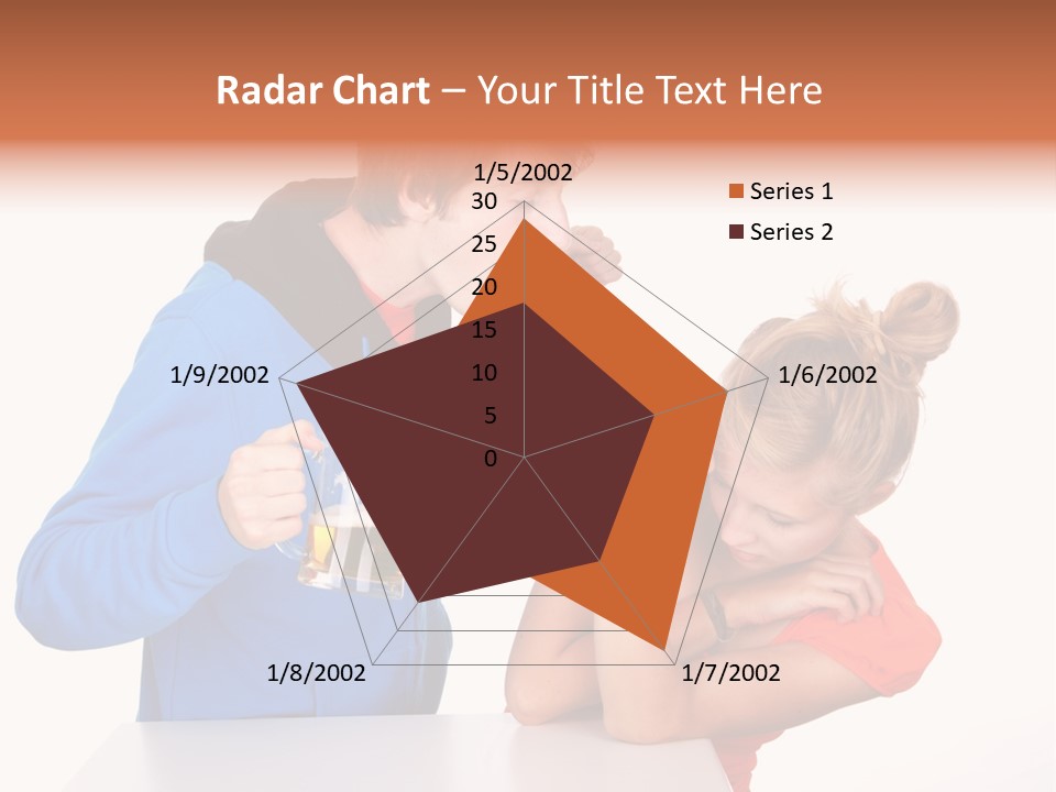 A Man And A Woman Are Screaming At Each Other PowerPoint Template