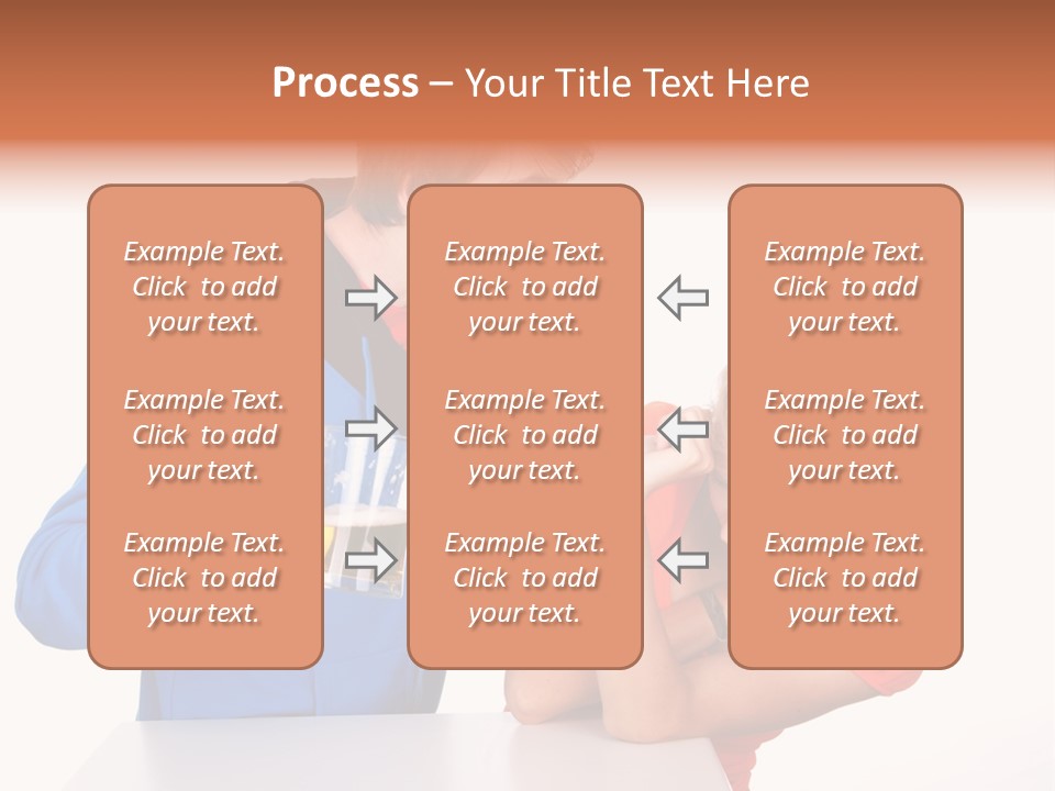 A Man And A Woman Are Screaming At Each Other PowerPoint Template