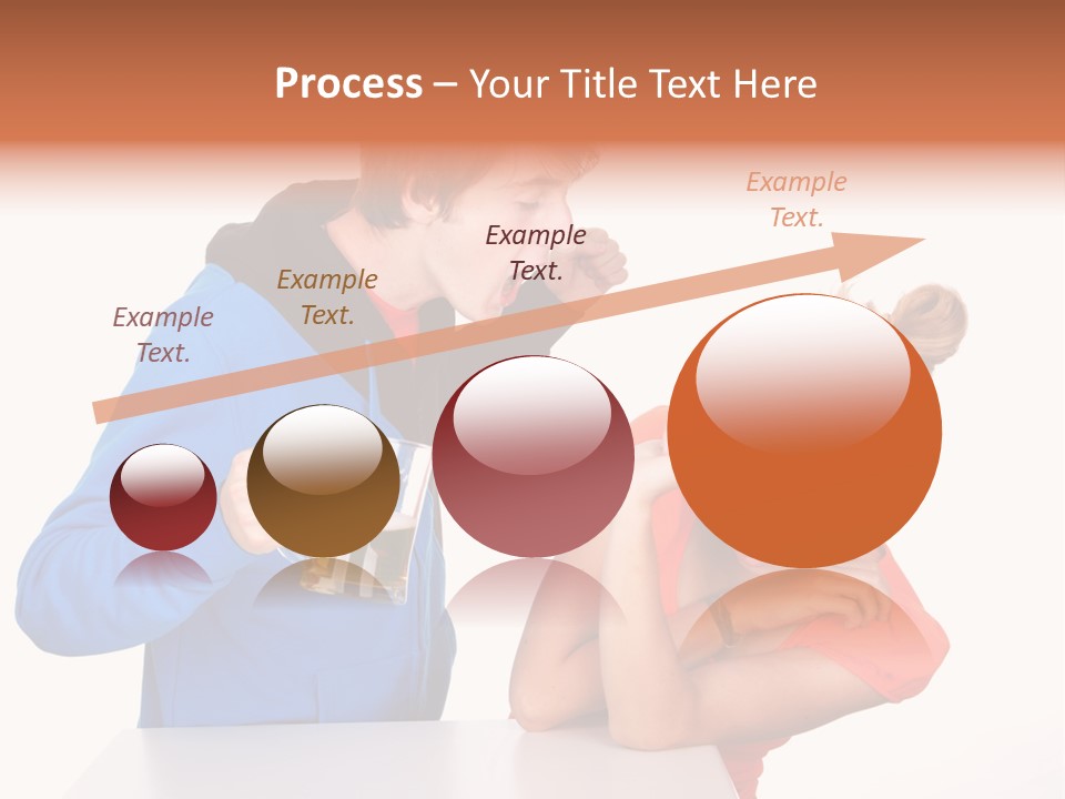 A Man And A Woman Are Screaming At Each Other PowerPoint Template