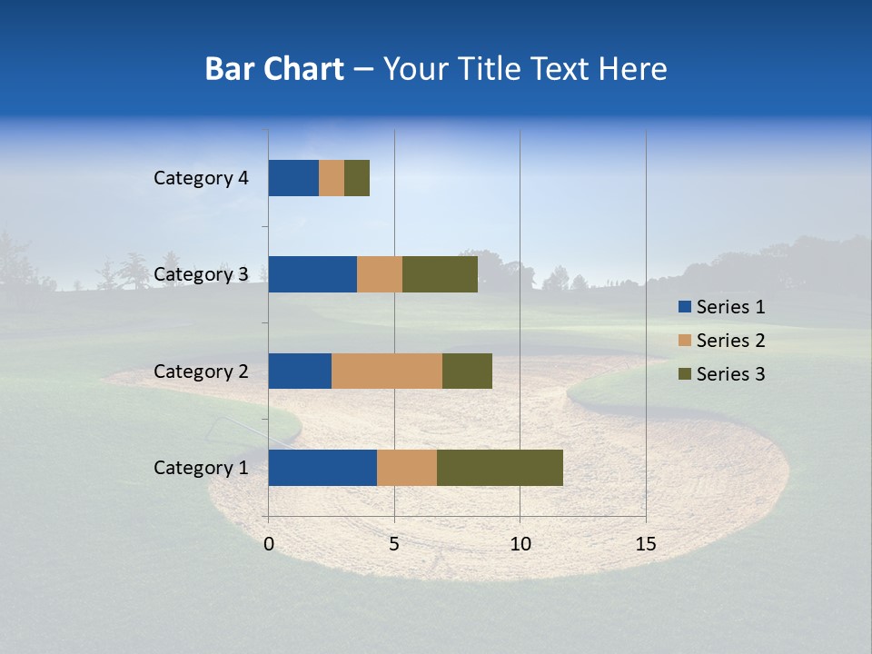 Course Leisure Lawn PowerPoint Template
