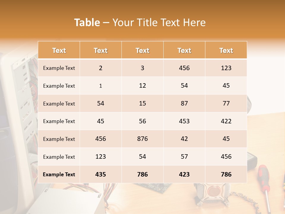 Greeting Elk Reindeer PowerPoint Template