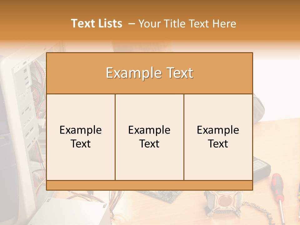 Greeting Elk Reindeer PowerPoint Template