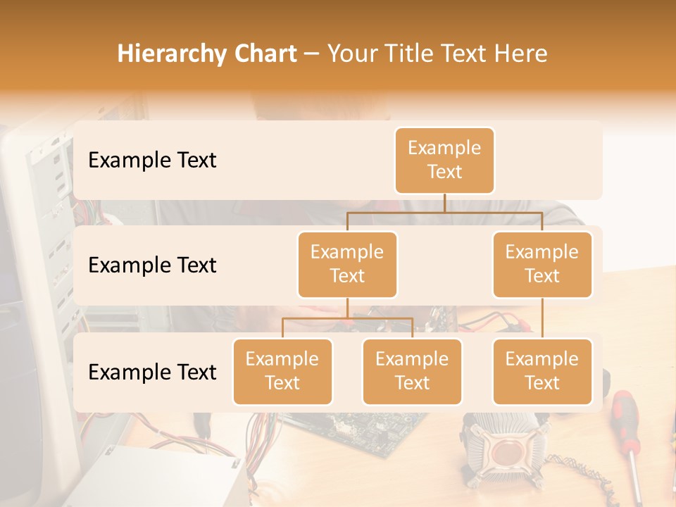 Greeting Elk Reindeer PowerPoint Template