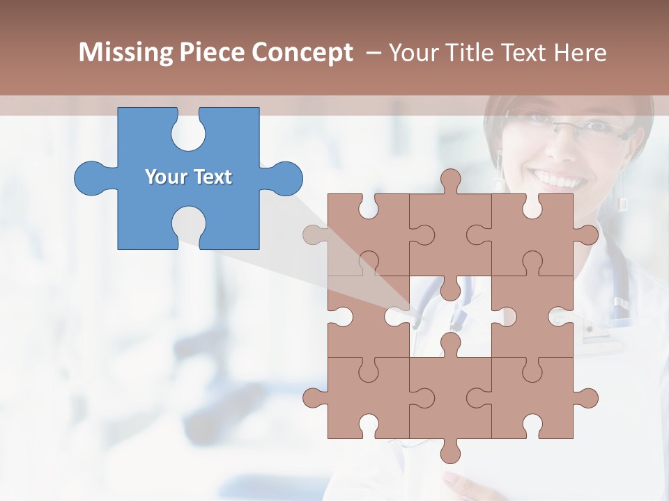 Merry Christmas North Holly PowerPoint Template