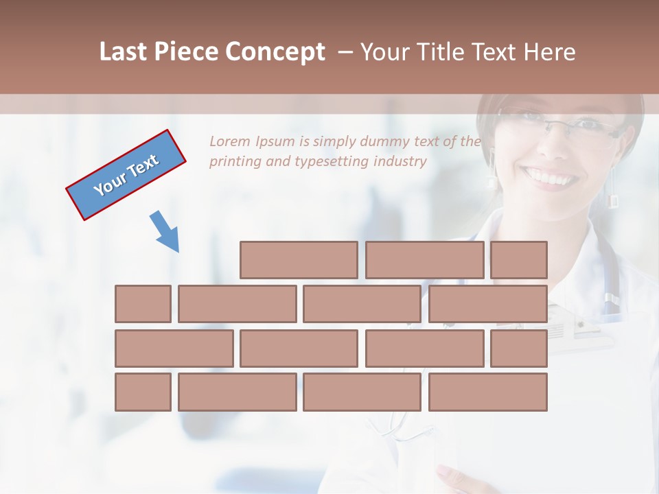 Merry Christmas North Holly PowerPoint Template