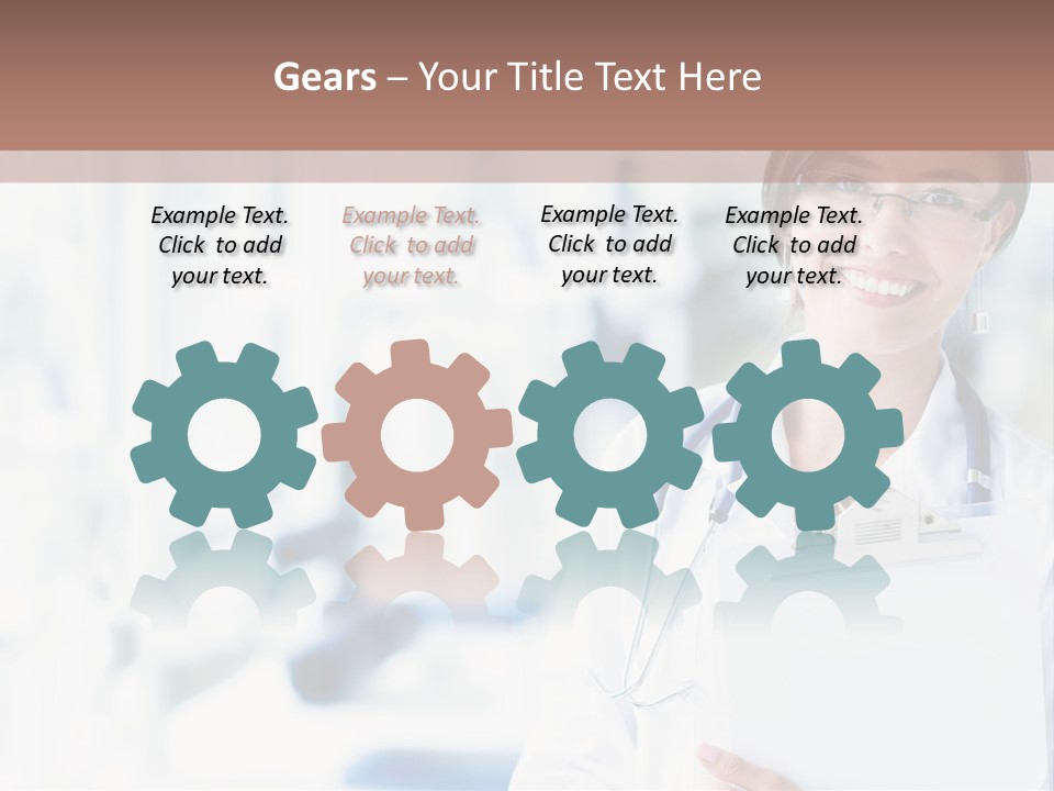 Merry Christmas North Holly PowerPoint Template