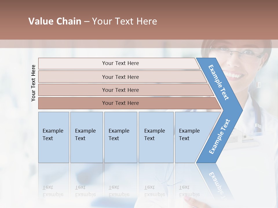 Merry Christmas North Holly PowerPoint Template