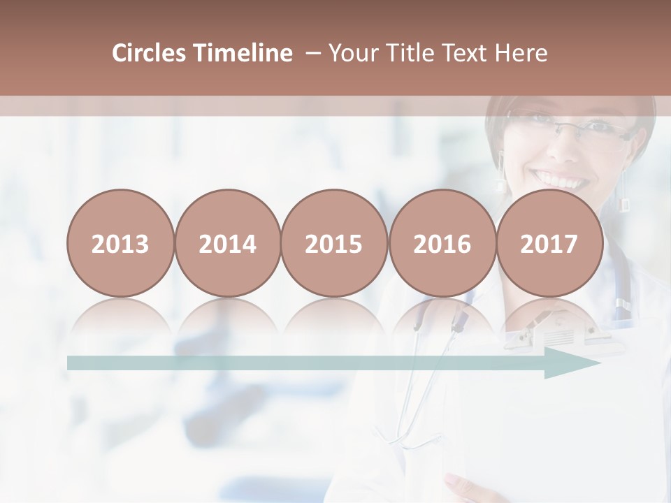 Merry Christmas North Holly PowerPoint Template