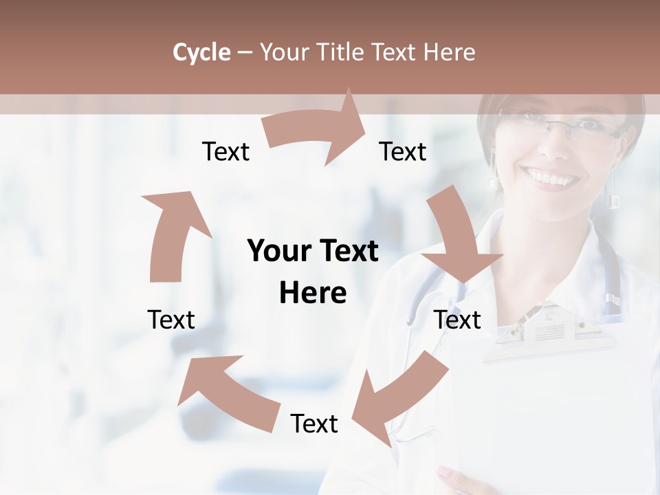 Merry Christmas North Holly PowerPoint Template