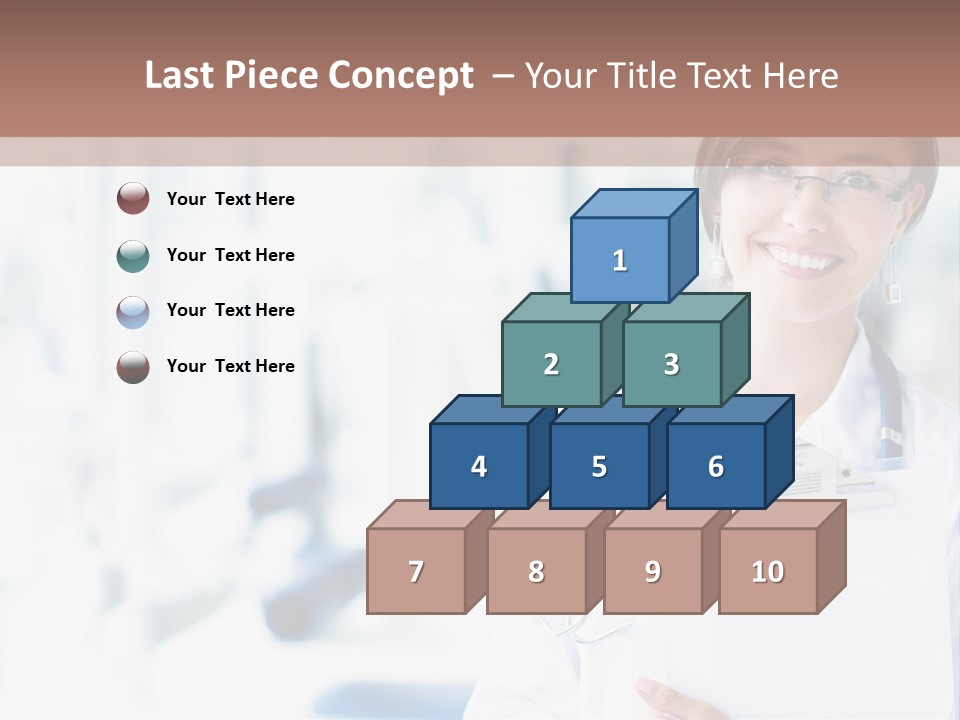Merry Christmas North Holly PowerPoint Template