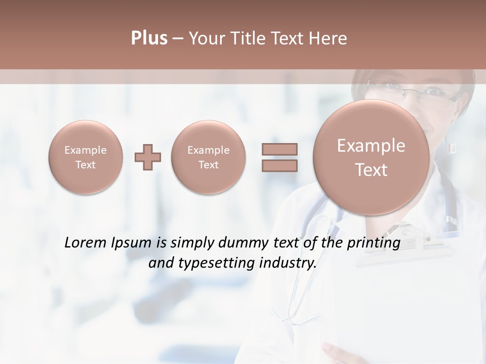 Merry Christmas North Holly PowerPoint Template