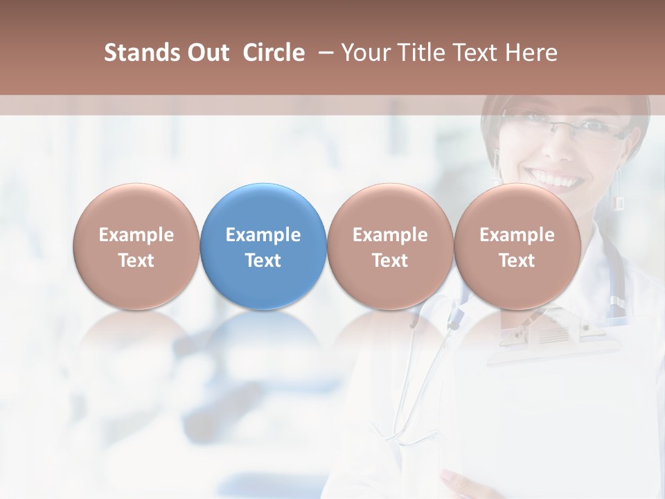 Merry Christmas North Holly PowerPoint Template