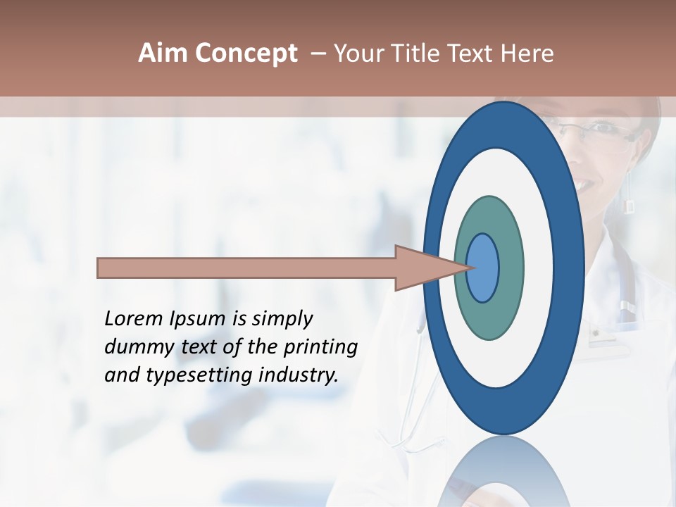 Merry Christmas North Holly PowerPoint Template