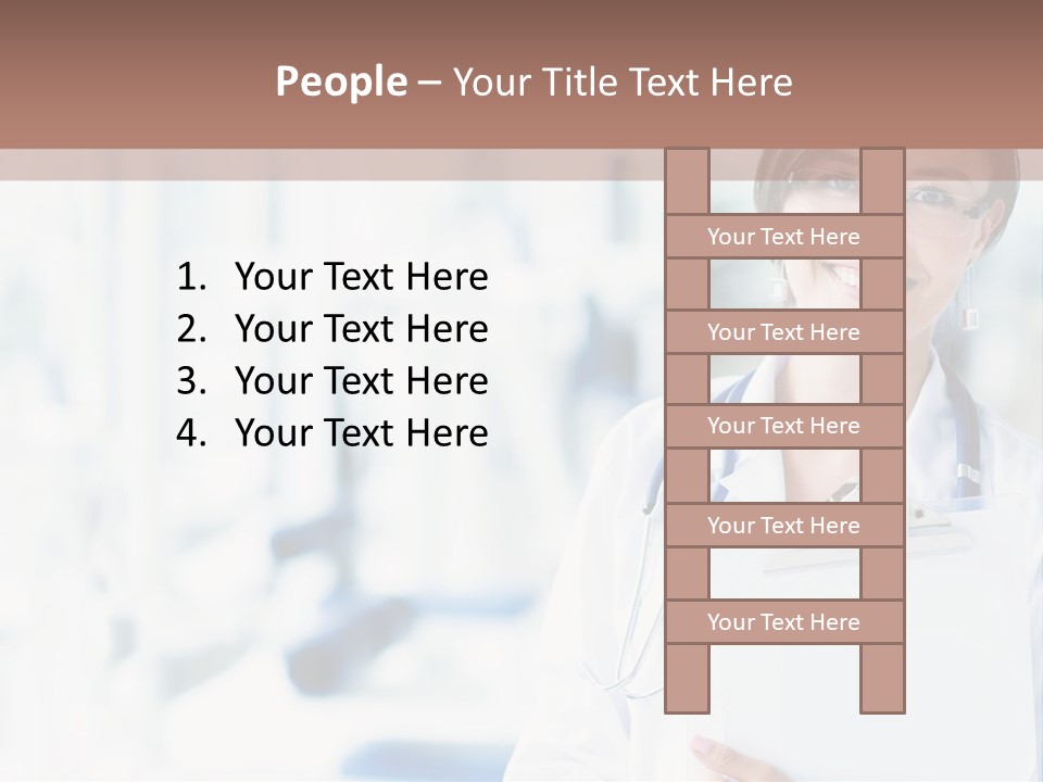 Merry Christmas North Holly PowerPoint Template