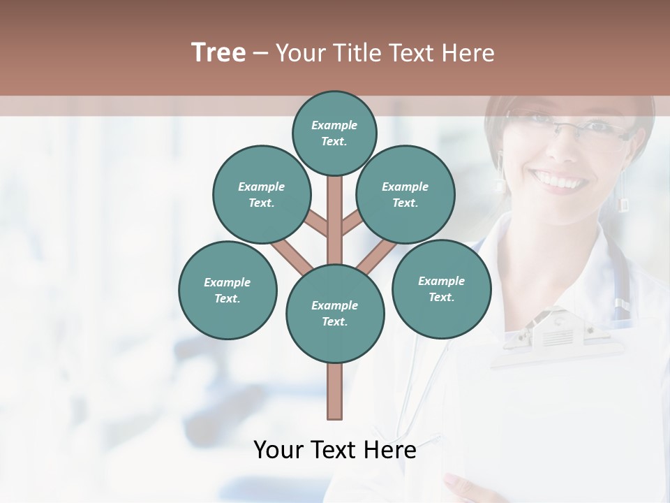 Merry Christmas North Holly PowerPoint Template