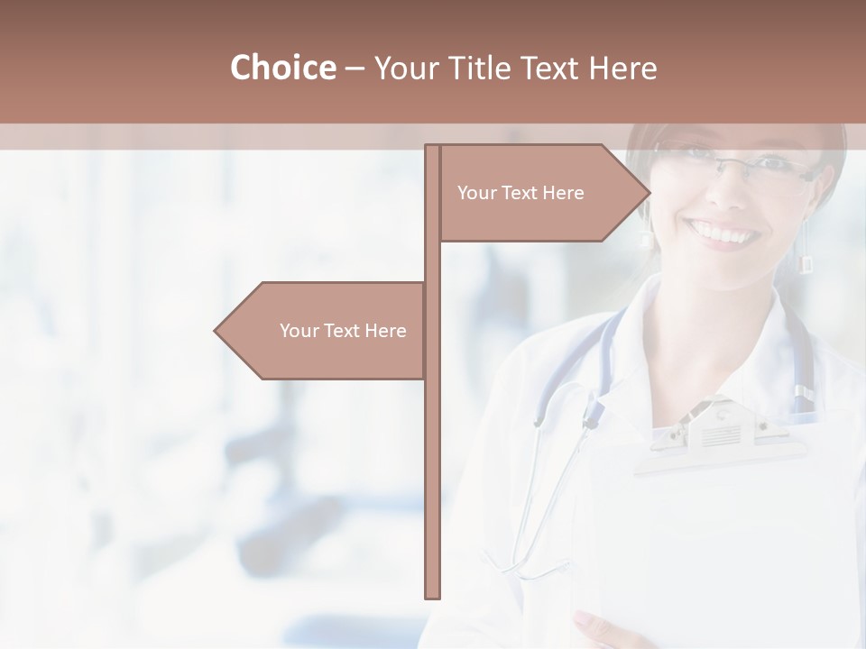 Merry Christmas North Holly PowerPoint Template