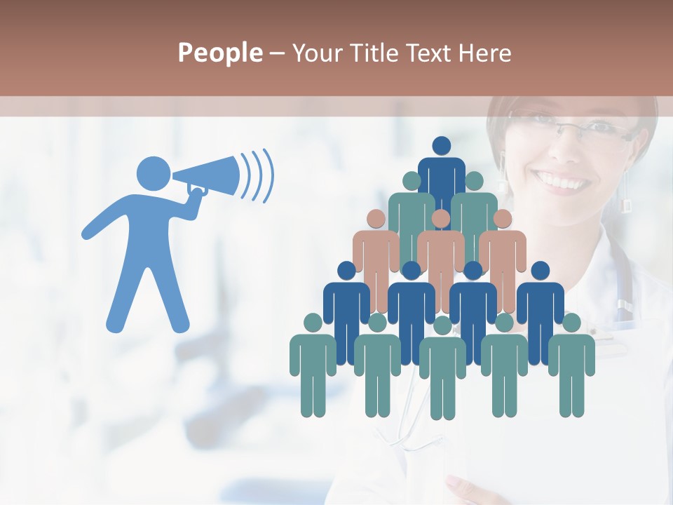 Merry Christmas North Holly PowerPoint Template