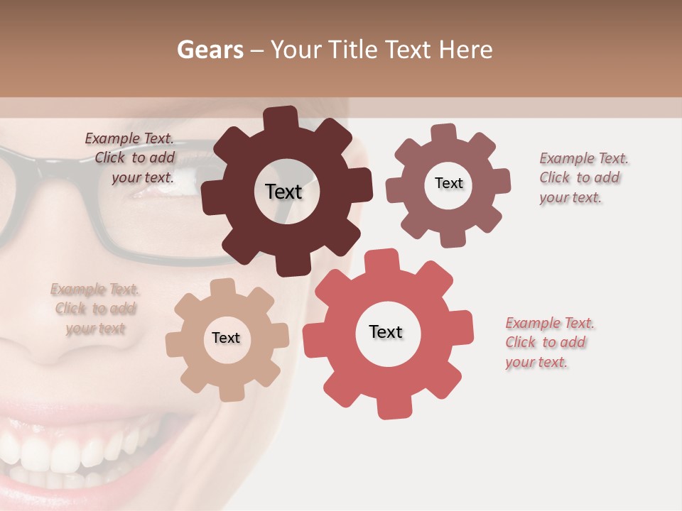 Festive Gift Present PowerPoint Template