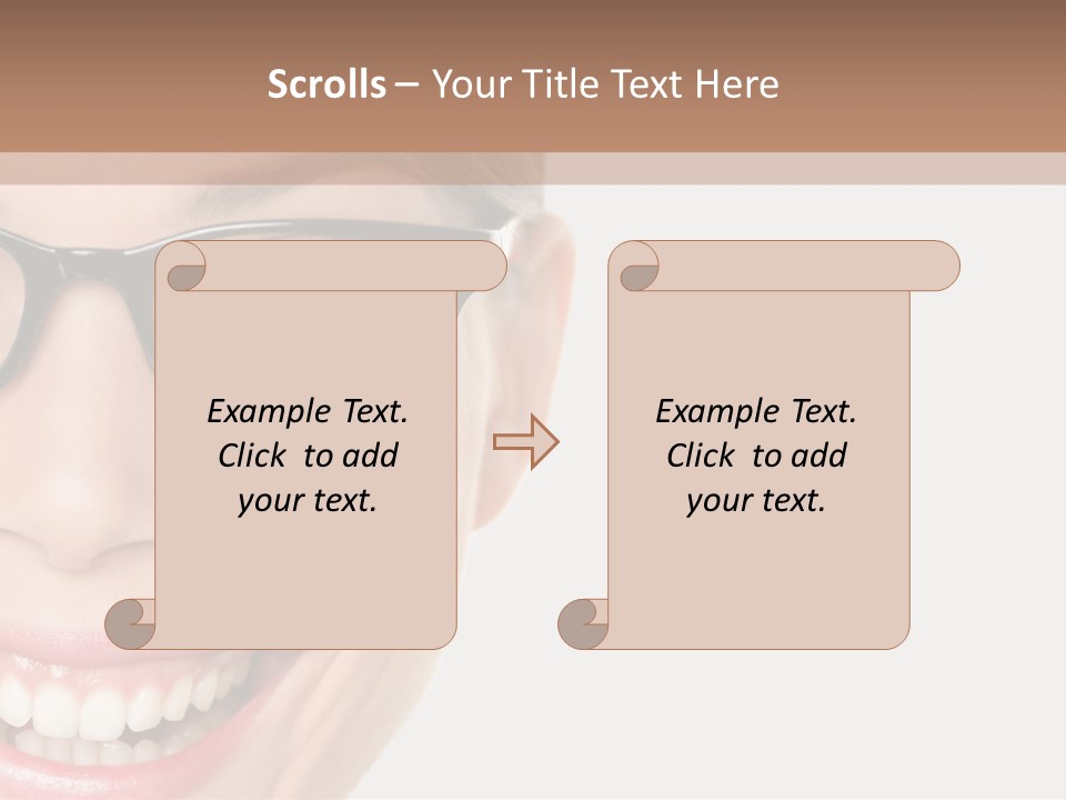 Festive Gift Present PowerPoint Template