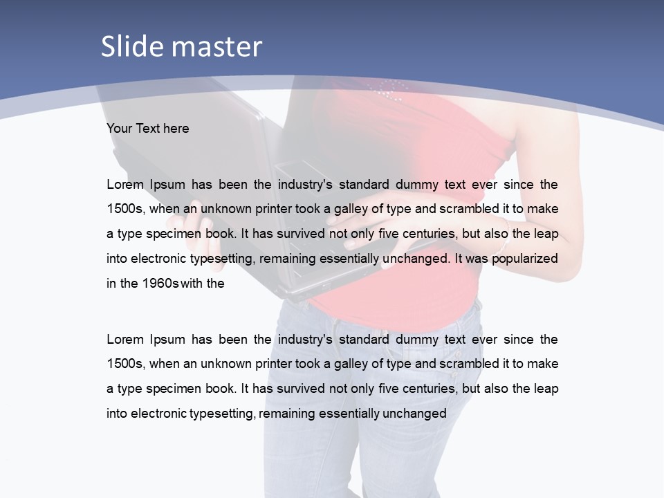 Tree Happy Holiday PowerPoint Template