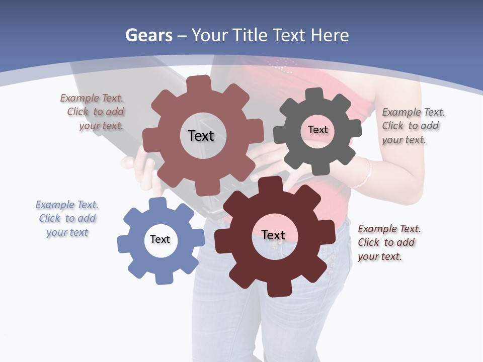 Tree Happy Holiday PowerPoint Template