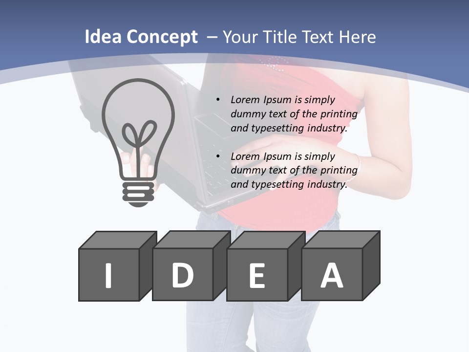 Tree Happy Holiday PowerPoint Template