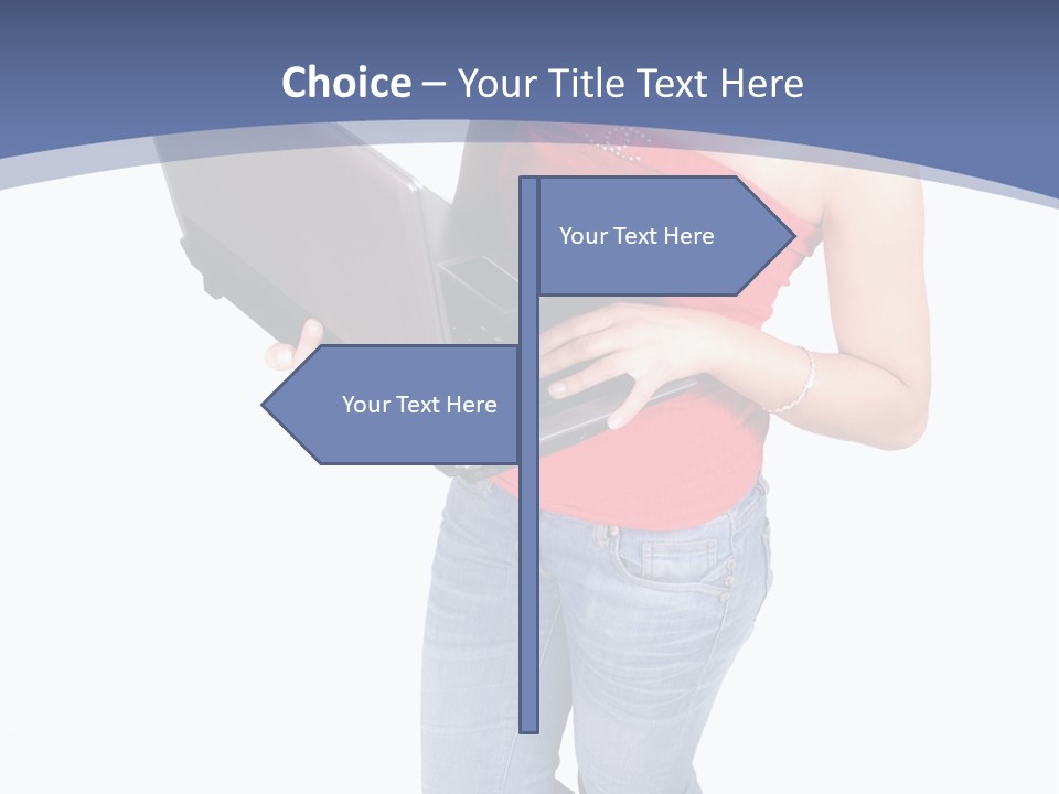 Tree Happy Holiday PowerPoint Template