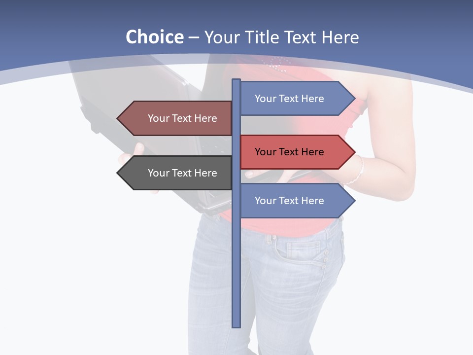 Tree Happy Holiday PowerPoint Template