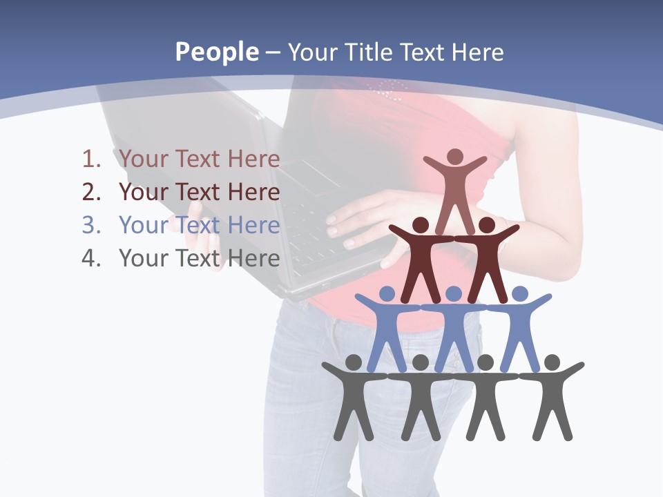 Tree Happy Holiday PowerPoint Template