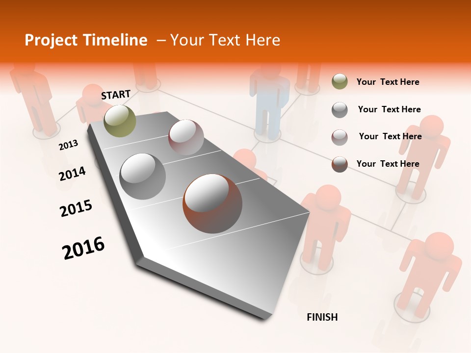 Festive Card Santa Claus PowerPoint Template