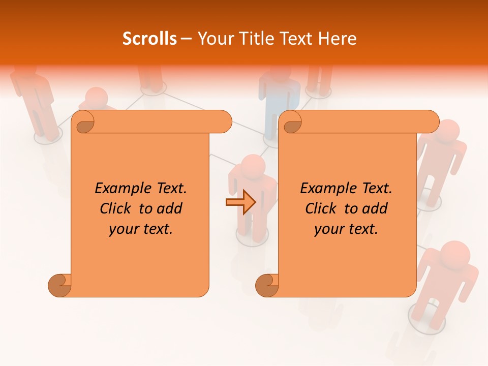 Festive Card Santa Claus PowerPoint Template