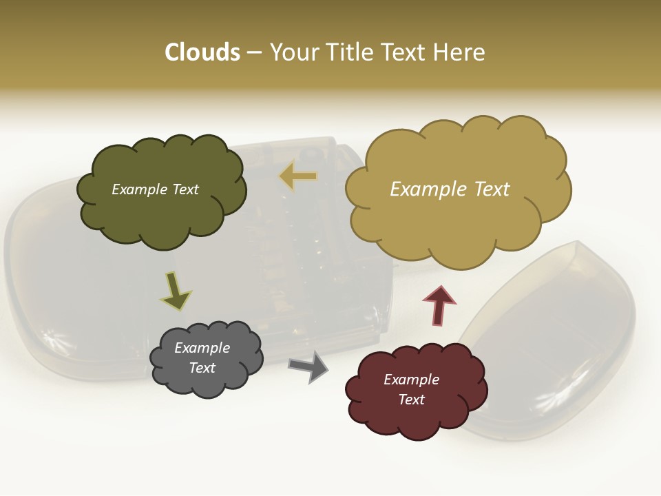 Backgrounds Drawn Decoration PowerPoint Template