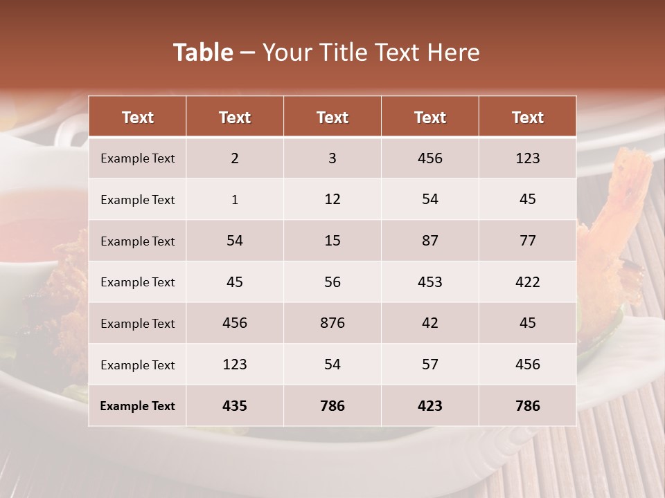 Greens Lettuce Deep PowerPoint Template