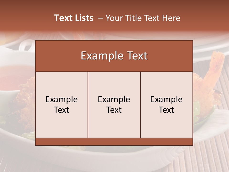 Greens Lettuce Deep PowerPoint Template