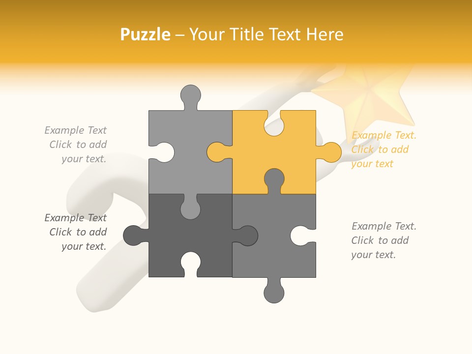 Beautiful Shine Ray PowerPoint Template