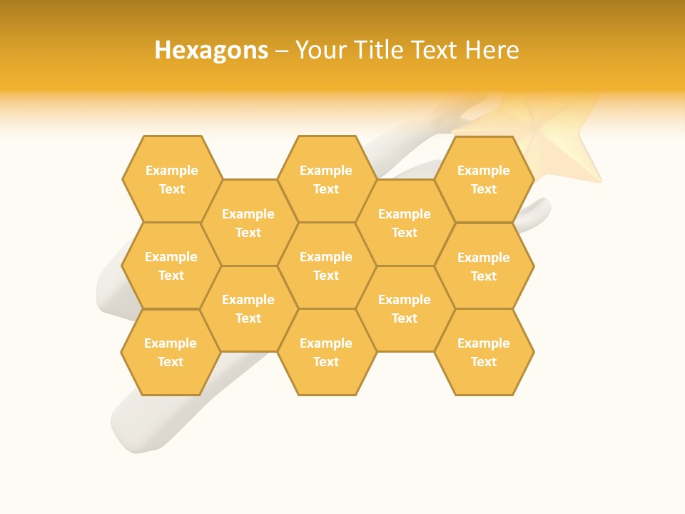 Beautiful Shine Ray PowerPoint Template