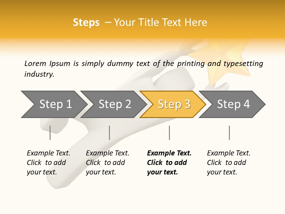 Beautiful Shine Ray PowerPoint Template