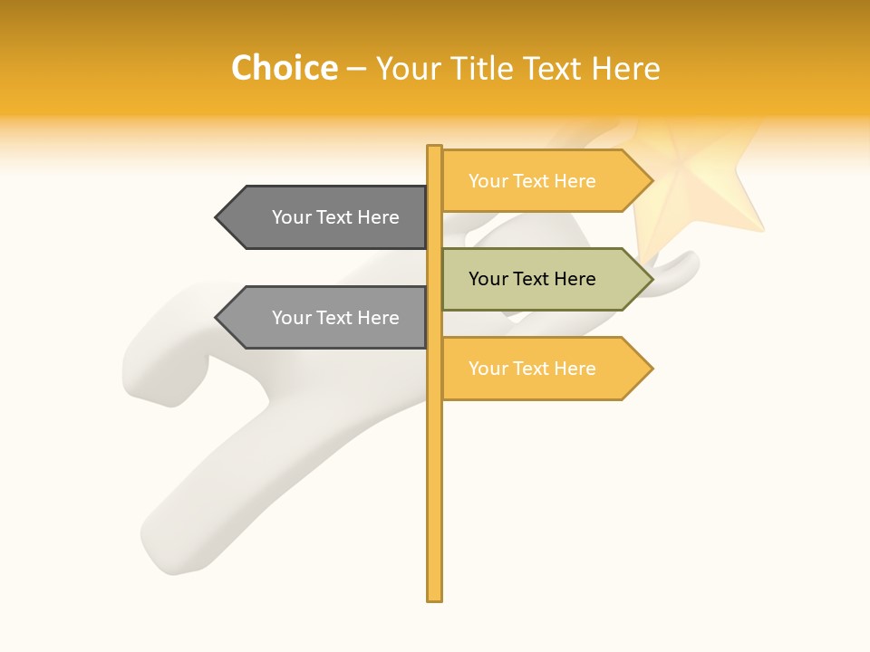 Beautiful Shine Ray PowerPoint Template