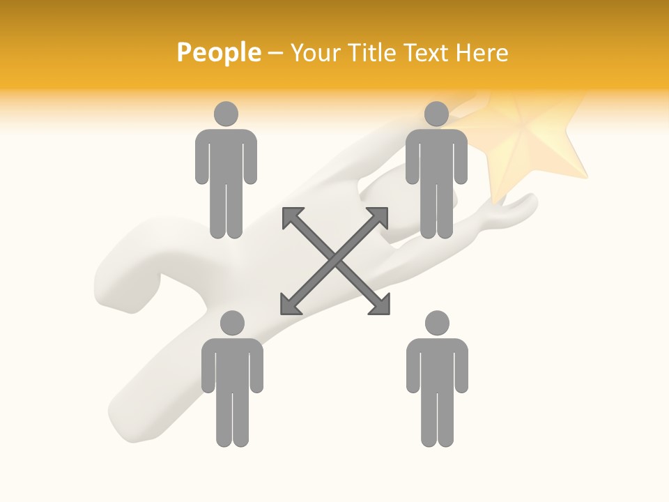 Beautiful Shine Ray PowerPoint Template