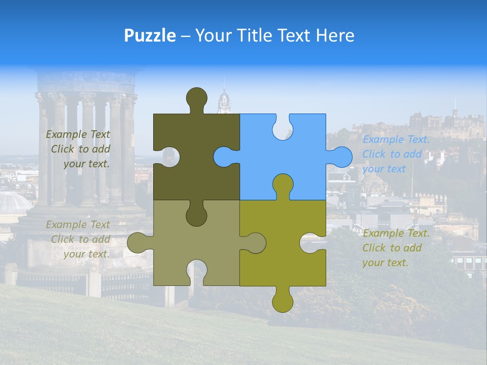 Urban Tourist Culture PowerPoint Template