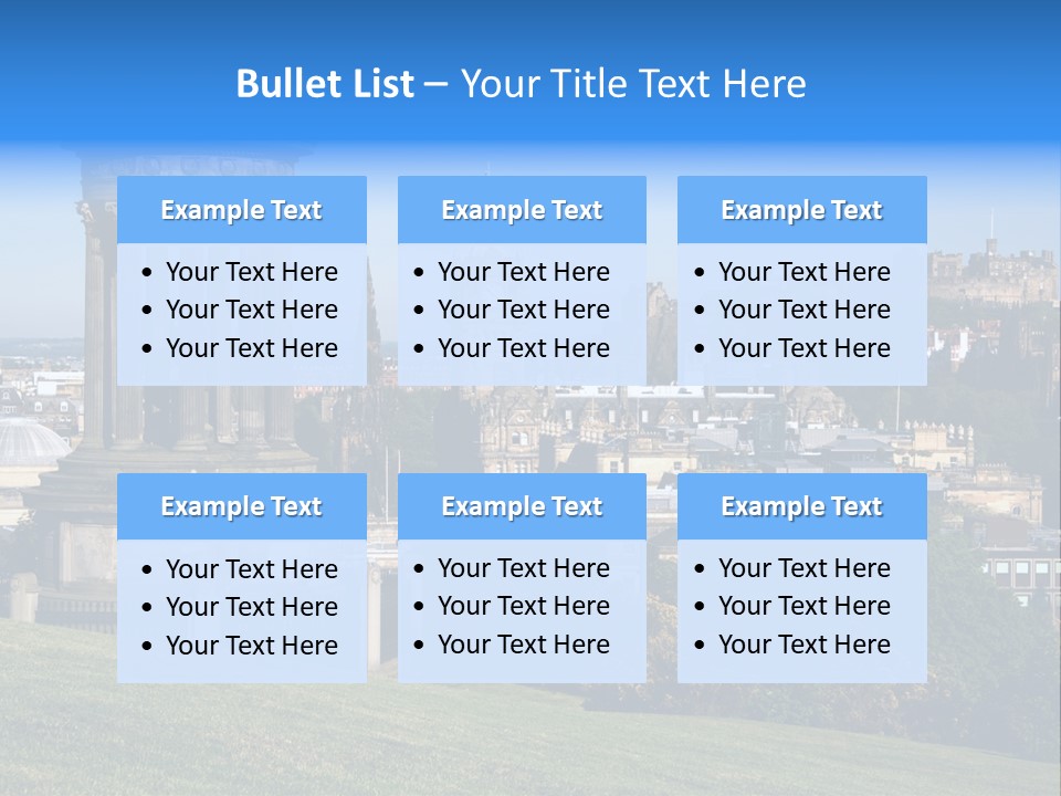 Urban Tourist Culture PowerPoint Template
