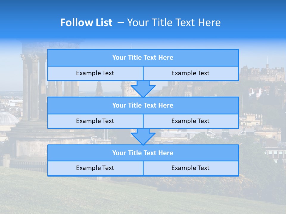 Urban Tourist Culture PowerPoint Template