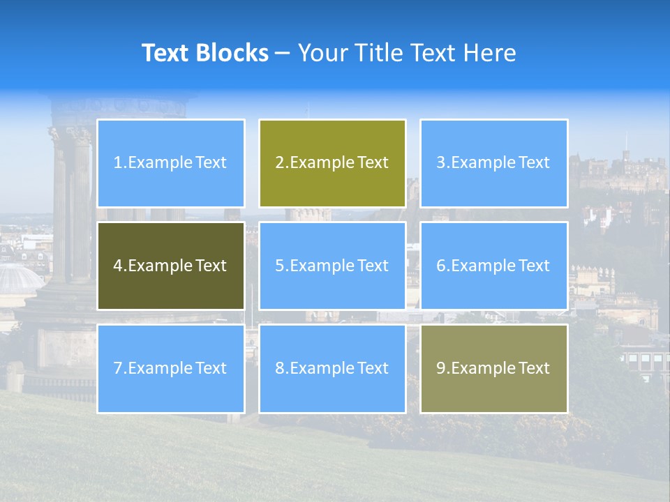 Urban Tourist Culture PowerPoint Template