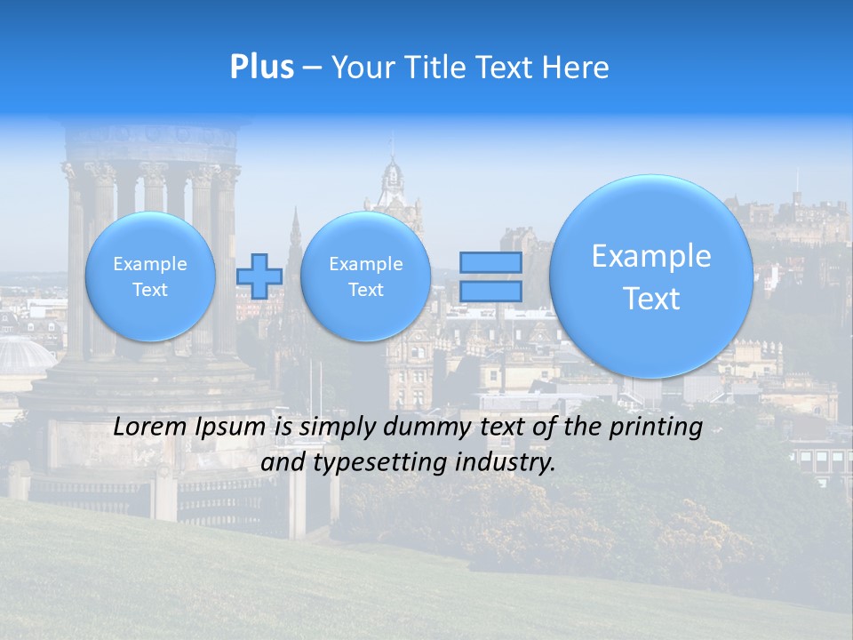 Urban Tourist Culture PowerPoint Template