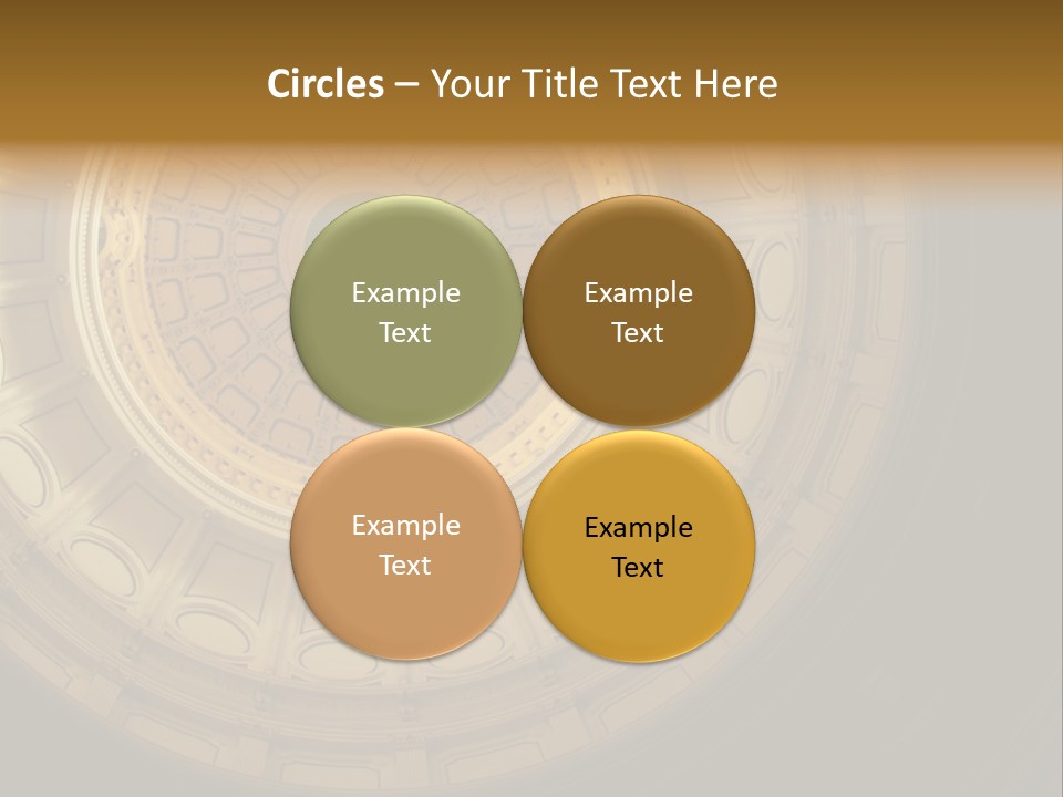 Star Texas Capitol PowerPoint Template