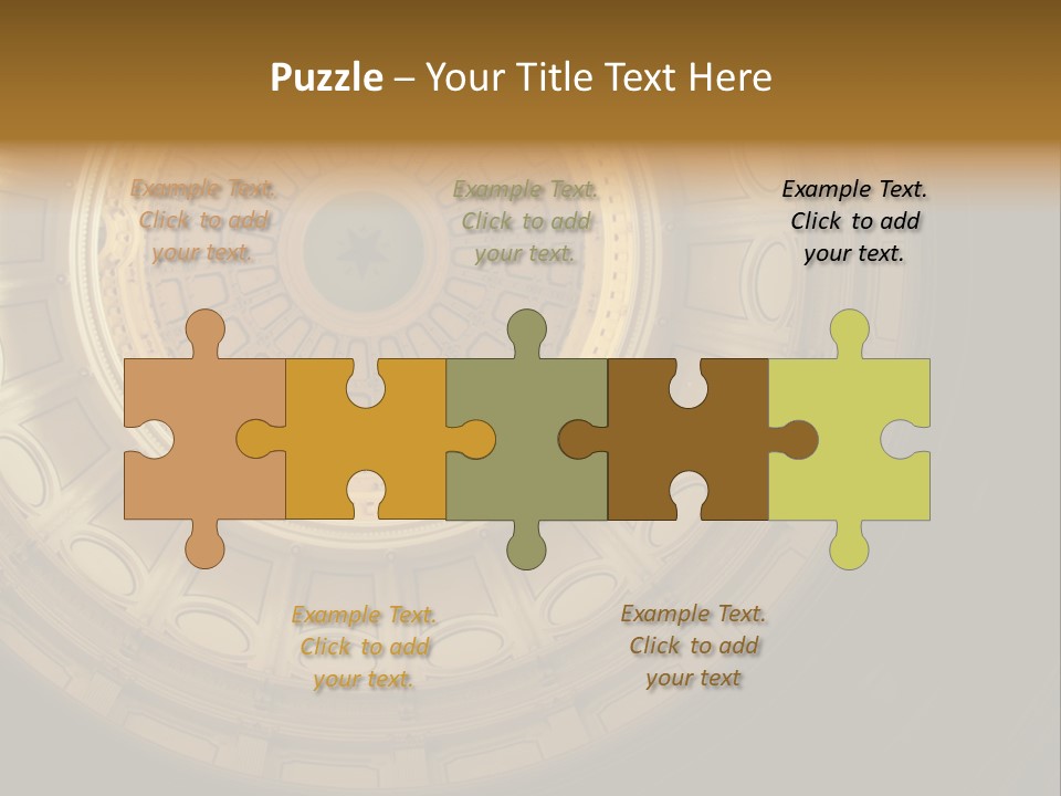 Star Texas Capitol PowerPoint Template