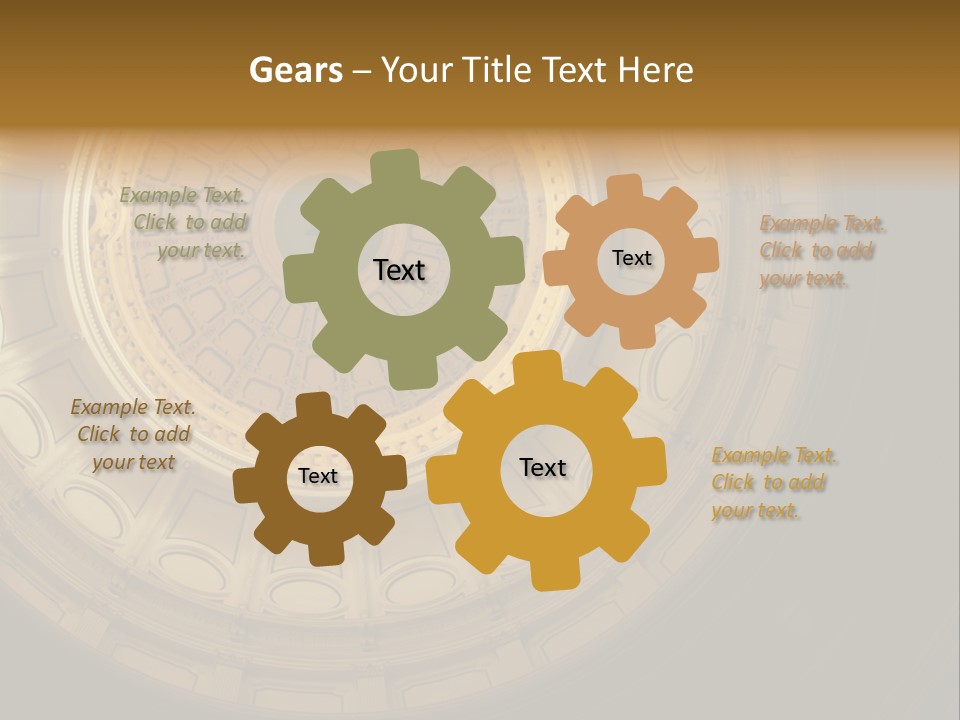 Star Texas Capitol PowerPoint Template